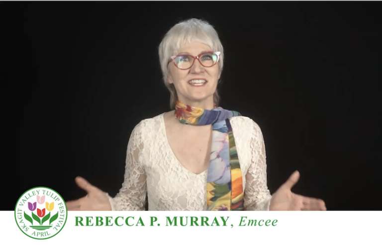 Rebecca P. Murray Emcee Tulip Festival